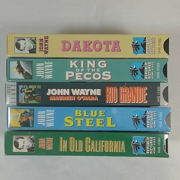 John Wayne Classic Western Collection VHS - Picture 4 of 6